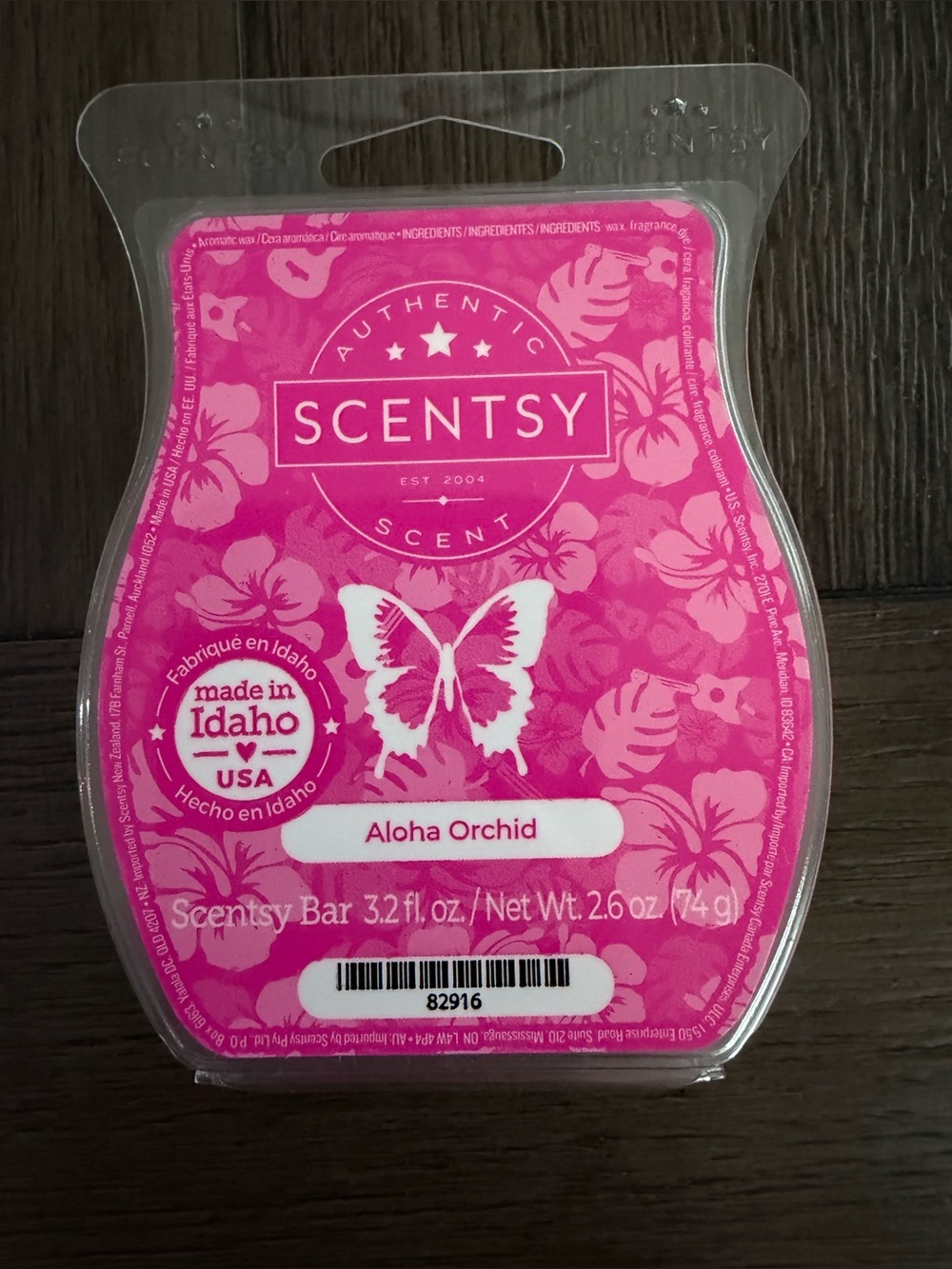 Scentsy Aloha Orchid Wax Bar Retired Discontinued